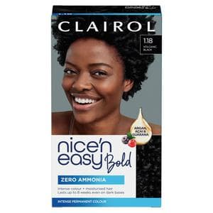 Clairol Nice'N Easy Bold 1.18 Volcanic Black Permanent Hair Dye