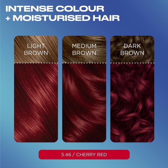 Clairol Nice'N Easy Bold 5.46 Cherry Red Permanent Hair Dye - gallery image 3