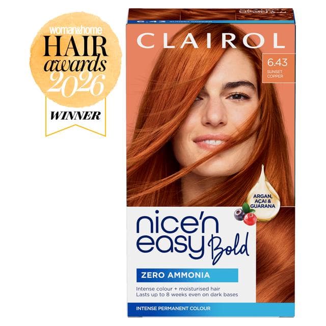 Clairol Nice'N Easy Bold 6.43 Sunset Copper Permanent Hair Dye - gallery image 2