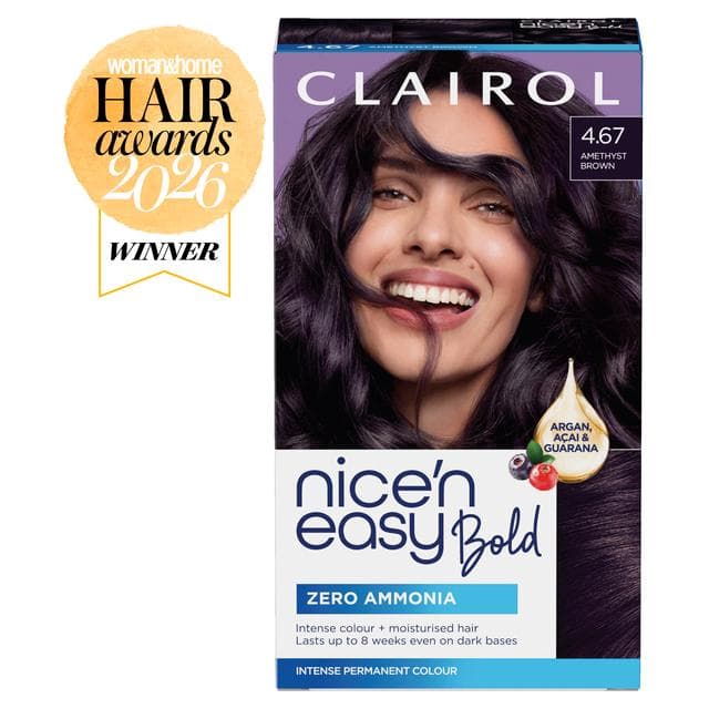 Clairol Nice'N Easy Bold 4.67 Amethyst Brown Permanent Hair Dye - gallery image 2