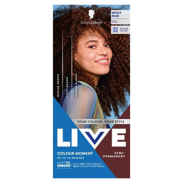 Schwarzkopf Live Colour Moment 065 Spicy Rum Semi Permanent Hair Dye - gallery image 1