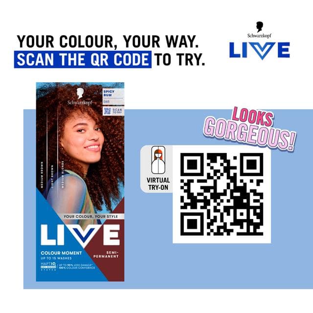 Schwarzkopf Live Colour Moment 065 Spicy Rum Semi Permanent Hair Dye - gallery image 4