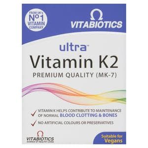 Vitabiotics Ultra 60 x Vitamin K2 Tablets
