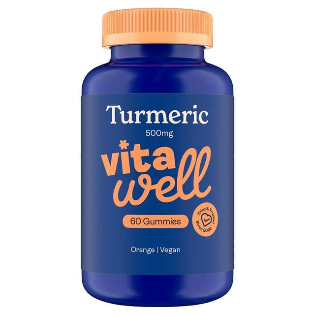 Vitawell 60 x Turmeric Orange Gummies - gallery image 1