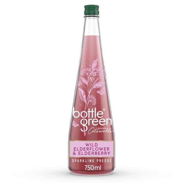 Bottlegreen 750ml Wild Elderflower & Elderberry Sparkling Presse - gallery image 2