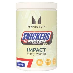Myprotein Snickers Hi Protein Flavour White Impact Whey Isolate 500g