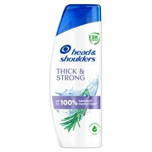 Head & Shoulders Base 400ml Thick & Strong with Rosemary Extract Anti Dandruff Shampoo