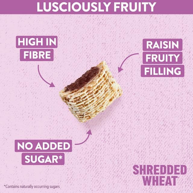 Nestle Shredded Wheat 450g Bitesize Raisin Wheats Breakfast Cereal - gallery image 3