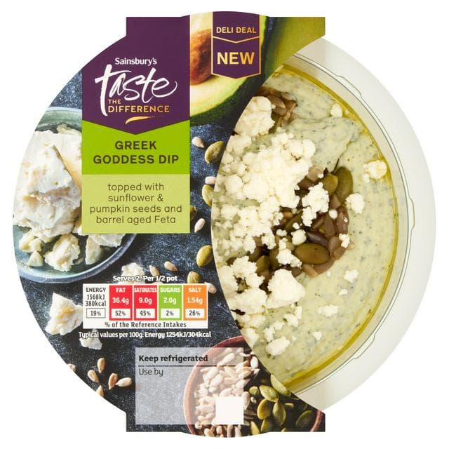 Sainsbury's 250g Greek Goddess Dip, Taste the Difference - gallery image 1