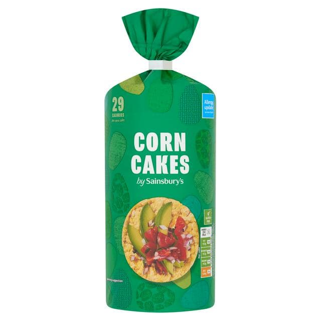 Sainsbury's 180g Corn Cakes - gallery image 1