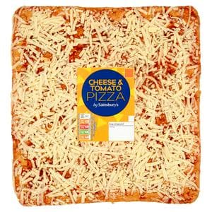 Sainsbury's 583g Cheese & Tomato Pizza Slab
