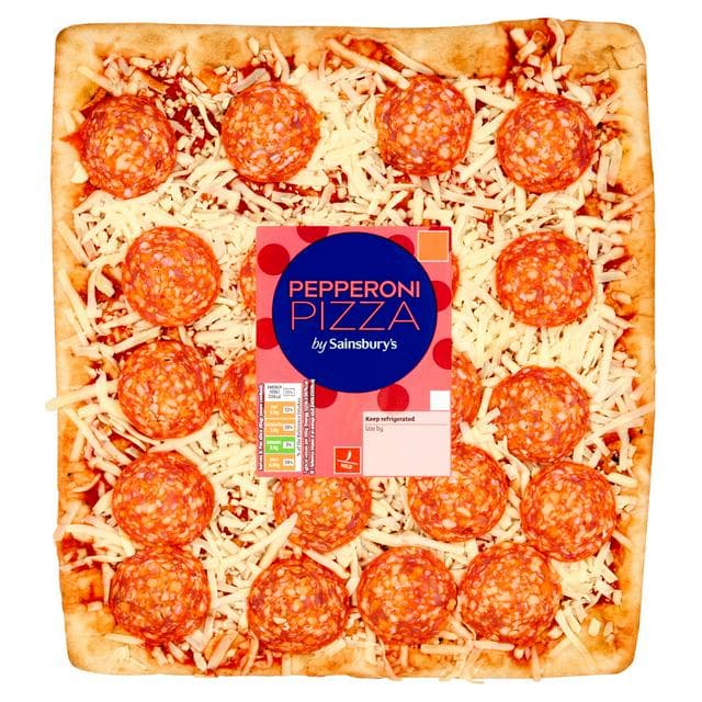 Sainsbury's 510g Pepperoni Pizza - gallery image 1