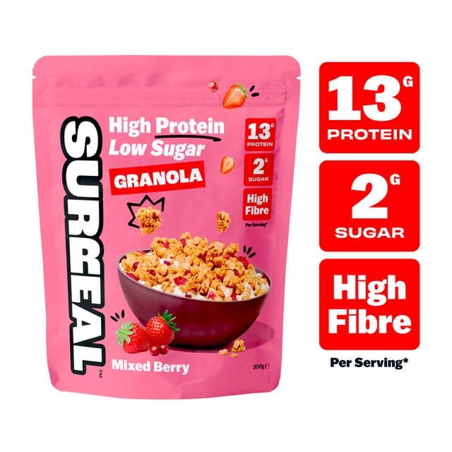 Surreal 300g Mixed Berry High Protein Low Sugar Granola - gallery image 2