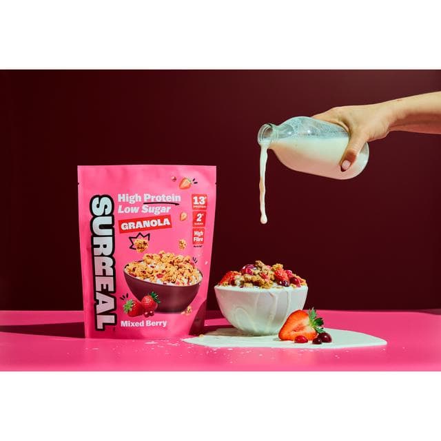 Surreal 300g Mixed Berry High Protein Low Sugar Granola - gallery image 3