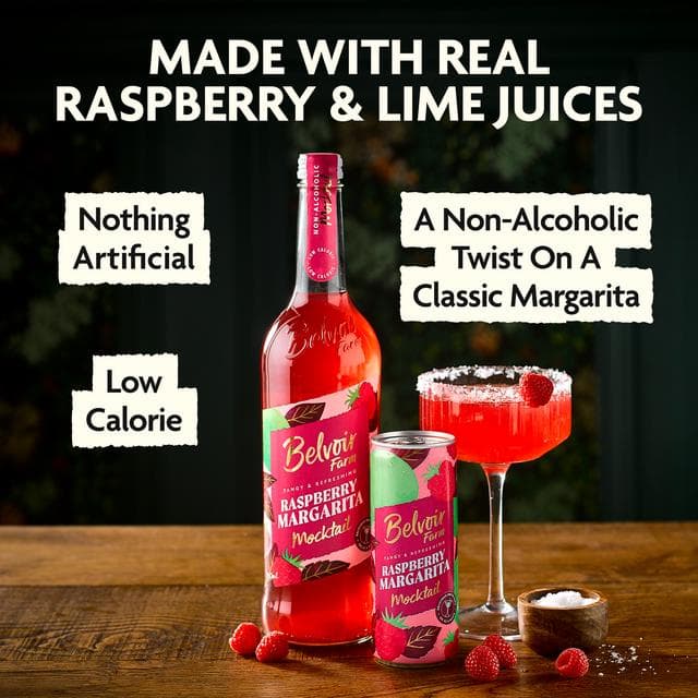 Belvoir Farm Raspberry Margarita Mocktail - gallery image 3