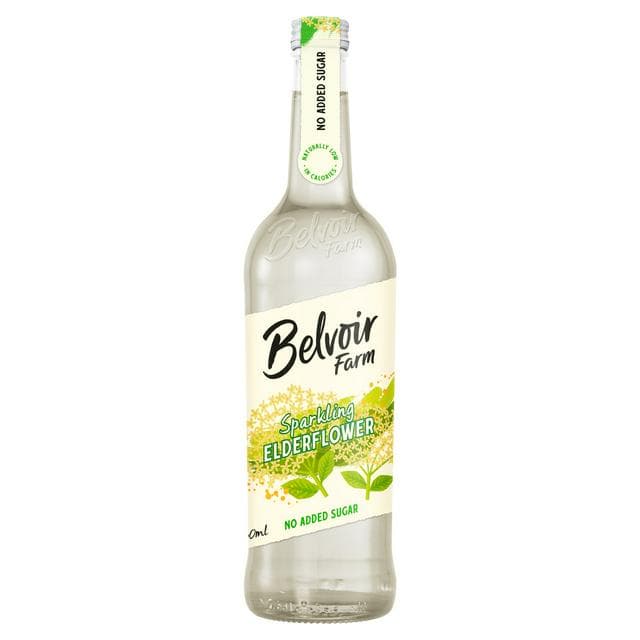 Belvoir Farm 750ml No Added Sugar Sparkling Elderflower - gallery image 1