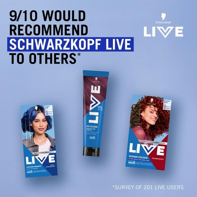 Schwarzkopf Live Go Gloss Strawberry Soda Colour & Shine Hair Gloss - gallery image 3