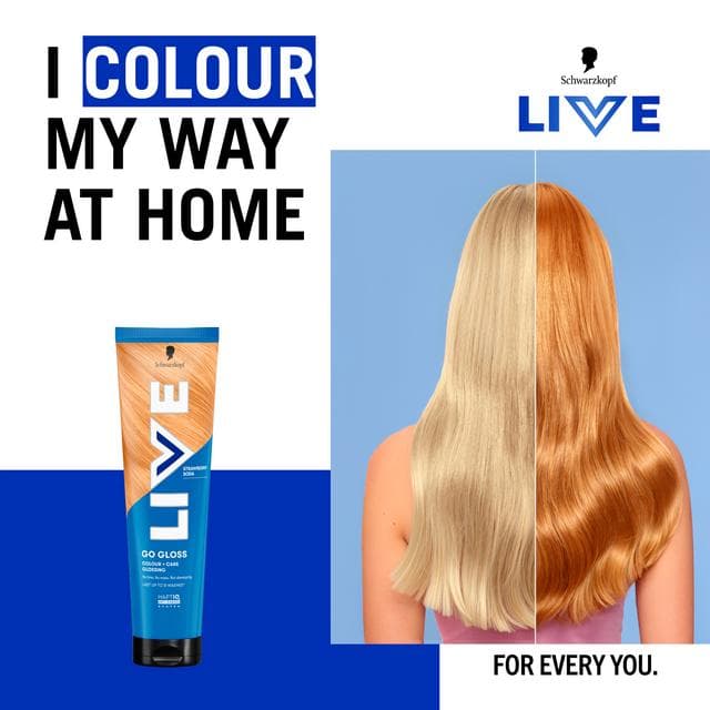 Schwarzkopf Live Go Gloss Strawberry Soda Colour & Shine Hair Gloss - gallery image 4