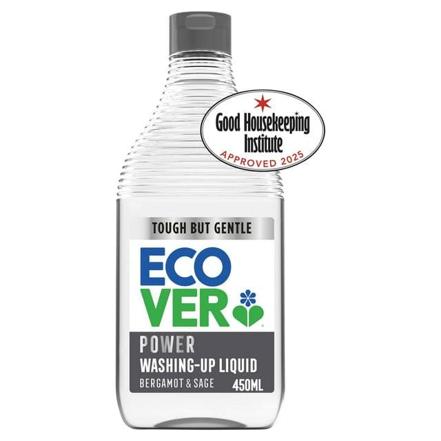 Ecover 450ml Bergamot & Sage Power Washing Up Liquid - gallery image 1