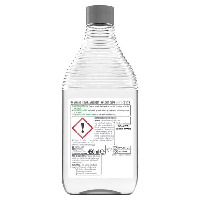 Ecover 450ml Bergamot & Sage Power Washing Up Liquid - gallery image 2