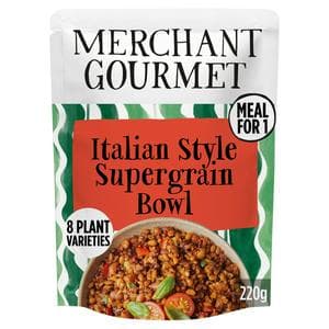 Merchant Gourmet 220g Italian Style Supergrain Bowl