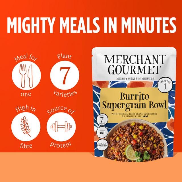 Merchant Gourmet 220g Burrito Supergrain Bowl - gallery image 3