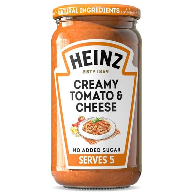 Heinz 490g Tomato & Cheese Creamy Pasta Sauce - gallery image 1