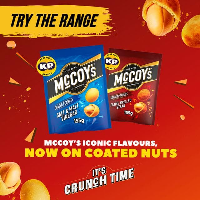 McCoy's 155g Flame Grilled Steak Coated Peanuts - gallery image 4