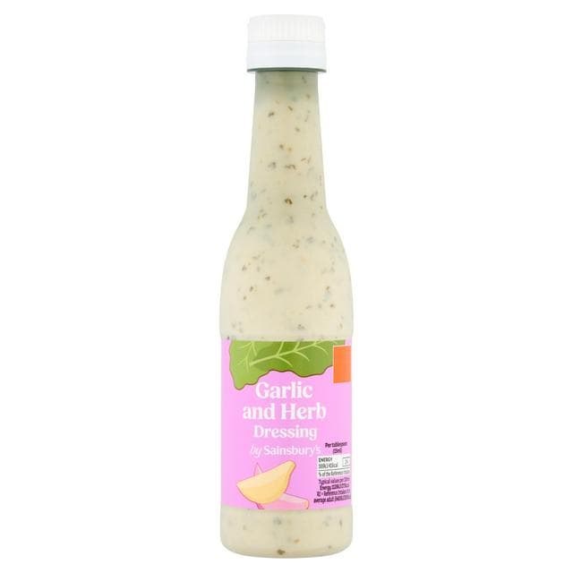 Sainsbury's 250ml Garlic & Herb Dressing Sauce - gallery image 1