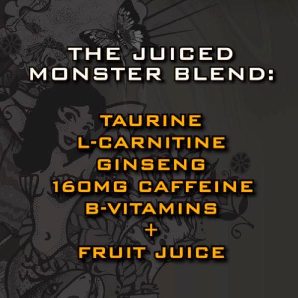 Monster 4 x 500ml Viking Berry Energy Drink Cans - gallery image 2