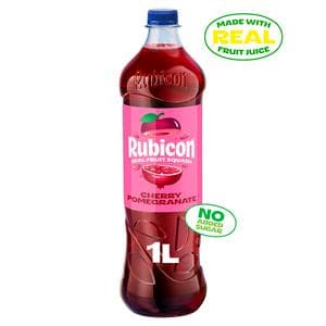 Rubicon 1L Real Fruit Cherry Pomegranate No Added Sugar Squash