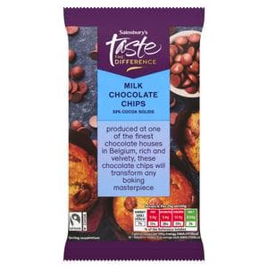 Sainsbury's 100g Milk Chocolate Chips