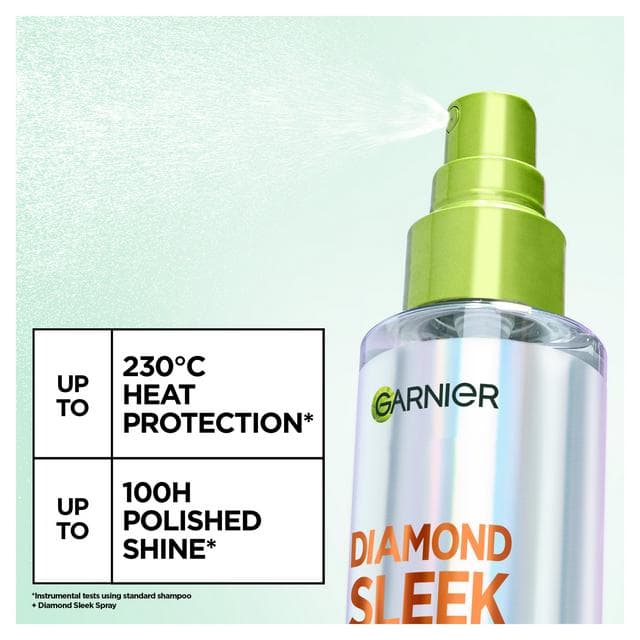 Garnier Fructis Keratin Sleek 150ml Shine Coat Smoothing Spray - gallery image 2