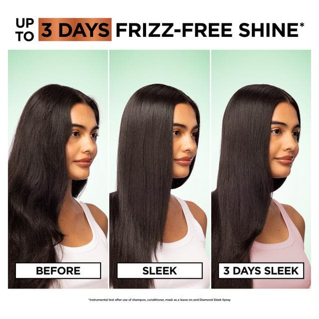 Garnier Fructis Keratin Sleek 150ml Shine Coat Smoothing Spray - gallery image 3