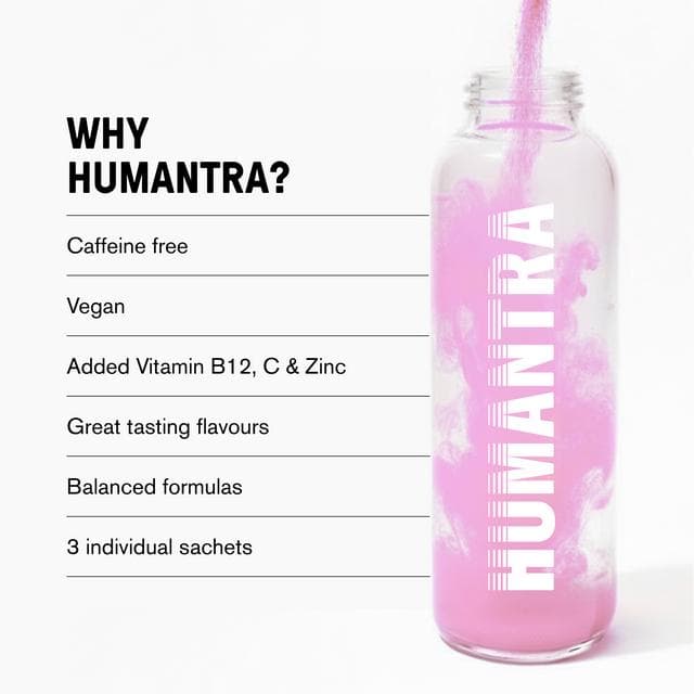 Humantra 3 x 3.9g Lychee Zero Sugar Electrolyte Drink Hydration Sachets - gallery image 3