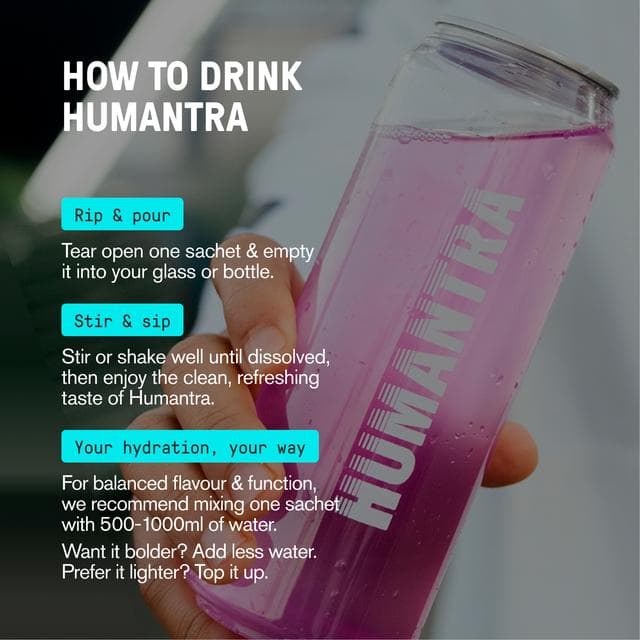 Humantra 3 x 3.9g Lychee Zero Sugar Electrolyte Drink Sachets - gallery image 4