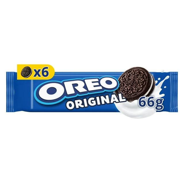 Oreo 66g Original Vanilla Sandwich Biscuit Snack Pack - gallery image 1