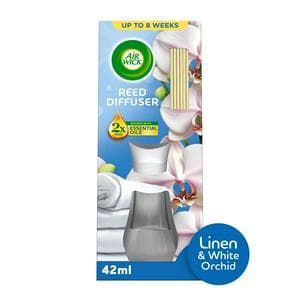 Air Wick Linen & White Orchid Essential Oils Reeds Diffuser 42ml