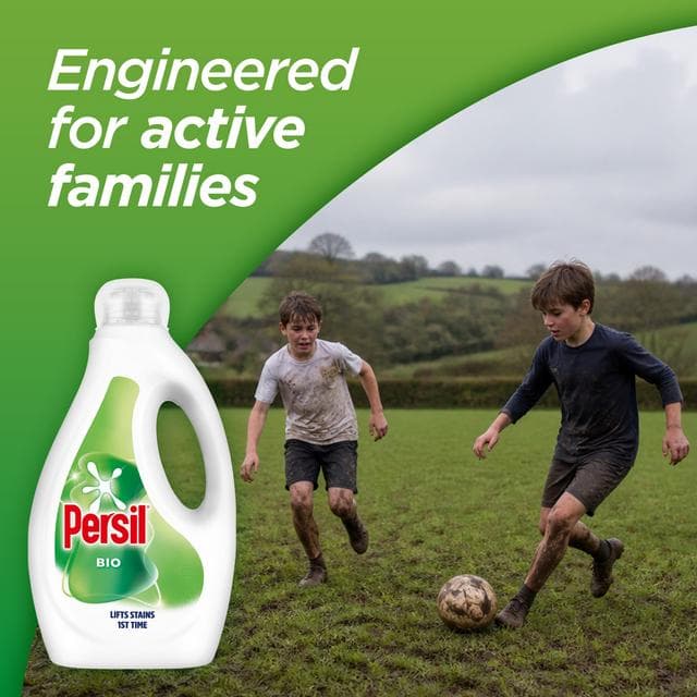 Persil 68 Washes Bio Laundry Washing Liquid Detergent 1.836L - gallery image 4