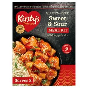 Kirsty's Takeaway 300g Sweet & Sour with Long Grain Rice Meal Kit