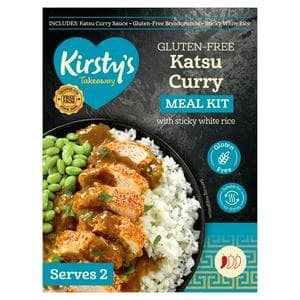 Kirsty's Takeaway 315g Katsu Curry with Sticky White Rice Meal Kit