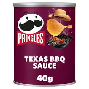 Pringles 40g Texas BBQ Sauce Crisps