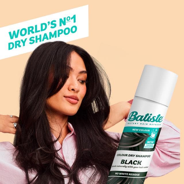 Batiste 200ml Black Colour Dry Shampoo - gallery image 5