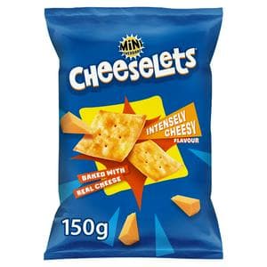 Mini Cheddars 150g Cheeselets Intensely Cheesy Flavour Snacks