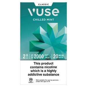 Vuse 20mg Pods Chilled Mint