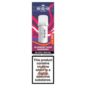 SKE 600 Pro 2 Prefilled Pods Blueberry Sour Raspberry