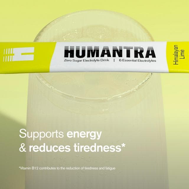 Humantra 6 x 3.6g Himalayan Lime Zero Sugar Electrolyte Drink Sachets - gallery image 2