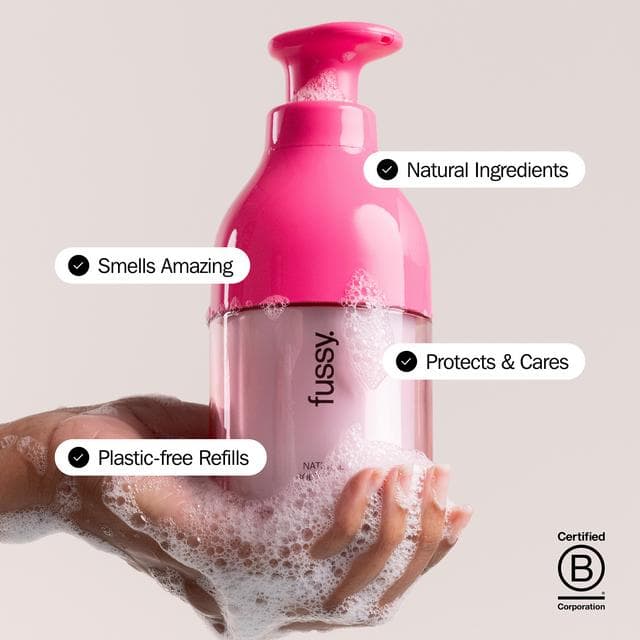 Fussy 320ml Coconut Milk Natural Body Wash Refill - gallery image 3