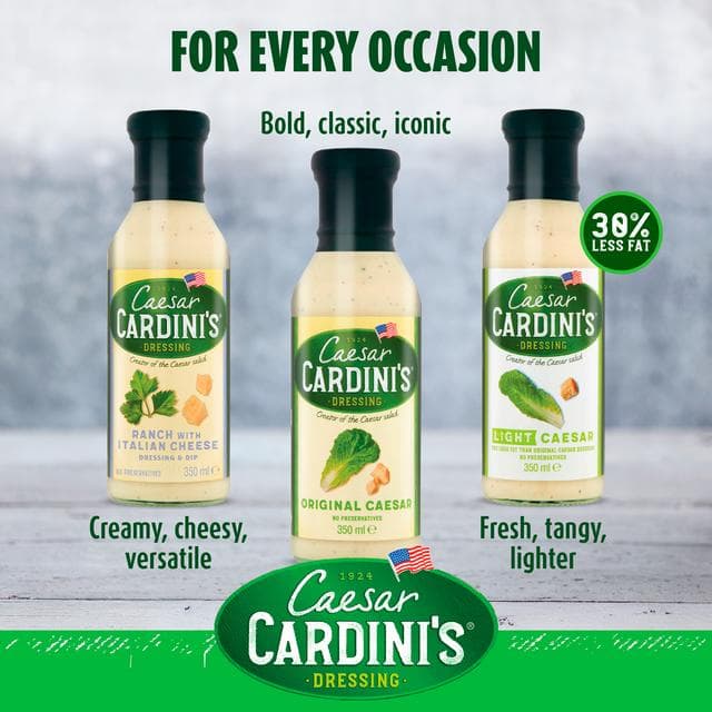 Cardini's 350ml Caesar Salad Dressing - gallery image 5
