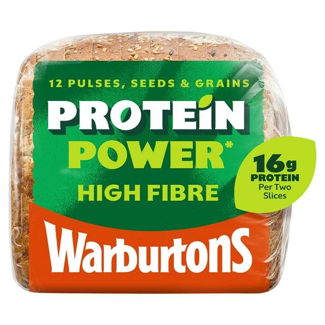Warburtons 12 Pulses, Seeds & Grains Protein Power Bread 500g - gallery image 1